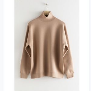 & Other Stories Ultra Soft Micro Knit Turtleneck